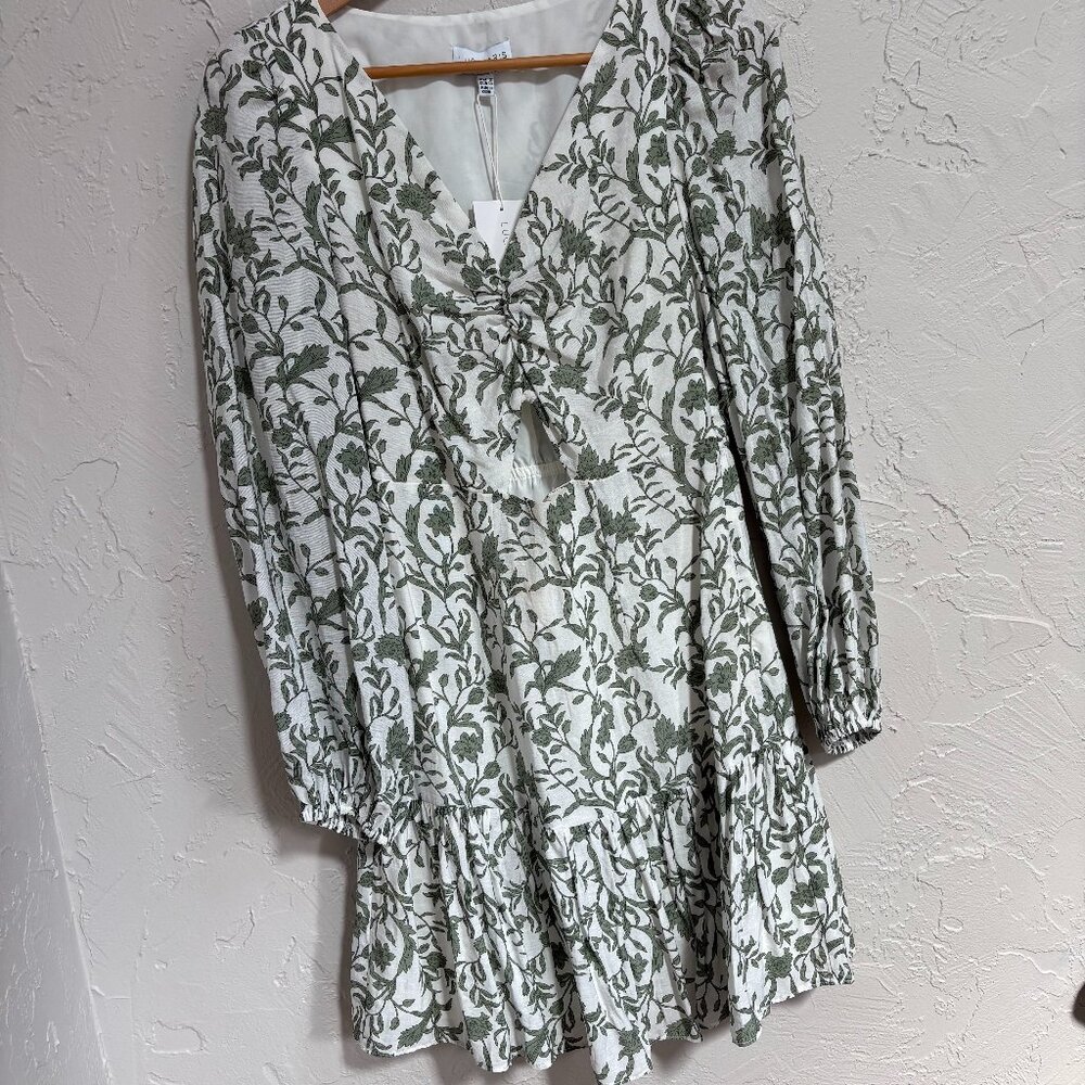 Lucy Paris floral cutout sundress